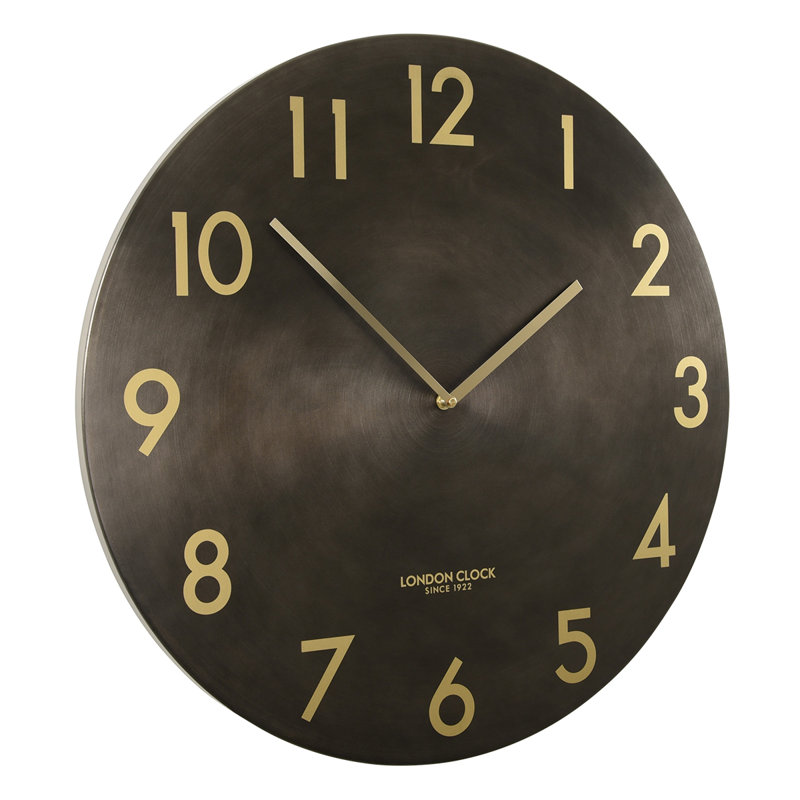 London Clock Company Wanduhr XXL 60 cm & Bewertungen | Wayfair.de